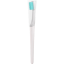 eccoverde TIO Zahnbürste mit Reisekappe Medium Kiesel
