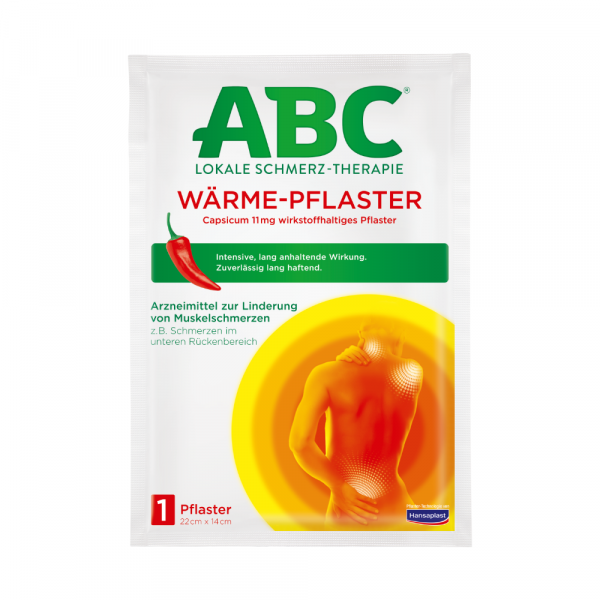 bodyguardapotheke ABC Wärme-Pflaster Capsicum Hansaplast med 14x22
