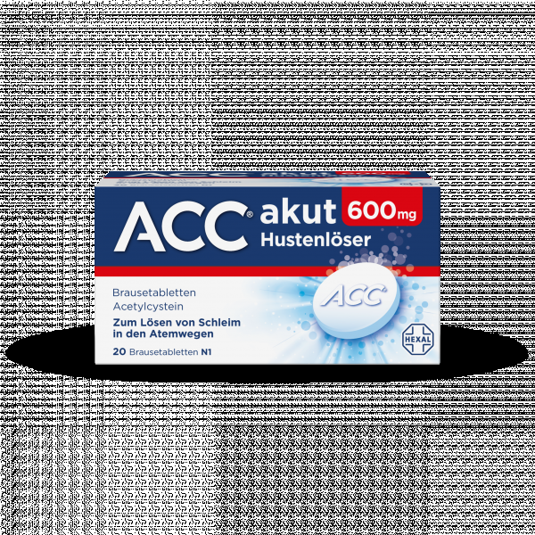 bodyguardapotheke ACC akut 600 Brausetabletten zum Lösen von Schleim in den Atemwegen
