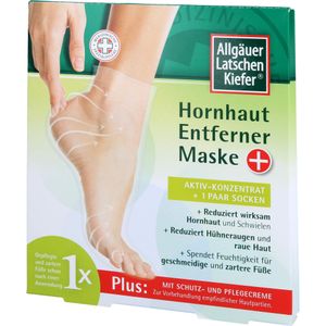 Bodyguardapotheke ALLGÄUER LATSCHENK. Hornhaut Entferner Maske Plus