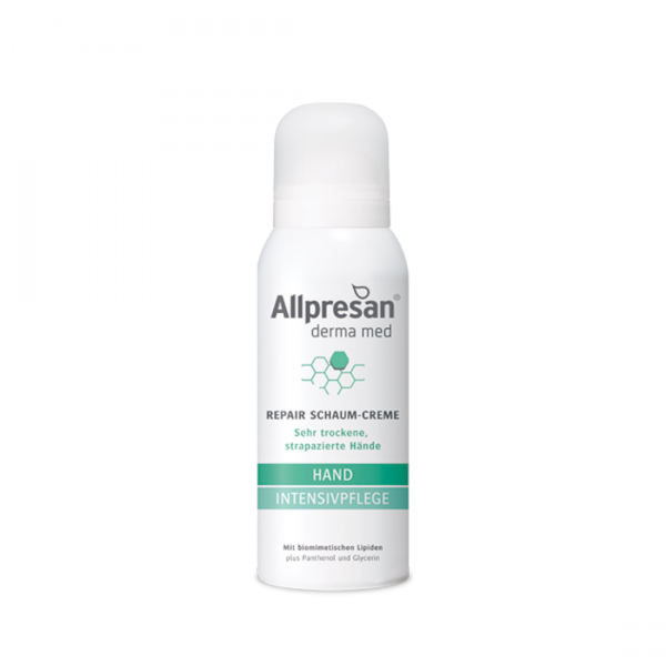 bodyguardapotheke ALLPRESAN derma med HAND INTENSIVPFLEGE Schaum-Cr