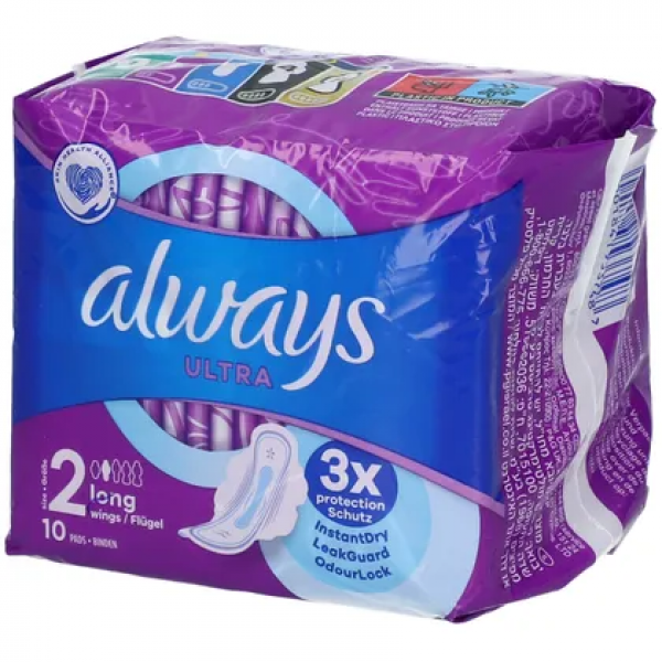 bodyguardapotheke ALWAYS Ultra Binden long mit Flügeln