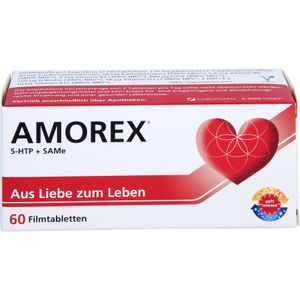 bodyguardapotheke AMOREX 5-HTP und SAMe Filmtabletten