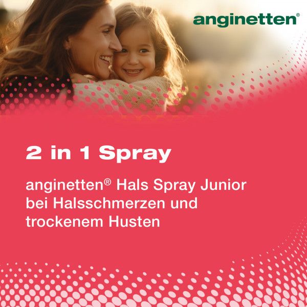 Bodyguardapotheke ANGINETTEN Halsspray Junior Ab 3 Jahren