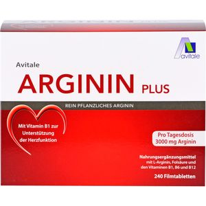 bodyguardapotheke ARGININ PLUS Vitamin B1+B6+B12+Folsäure Filmtabl