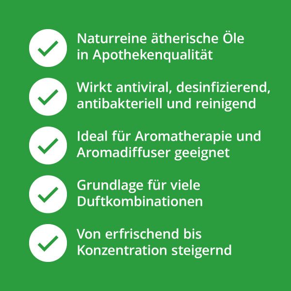 Bodyguardapotheke ÄTHERISCHE Öle Set Naturrein Top 6 Aromatherapie