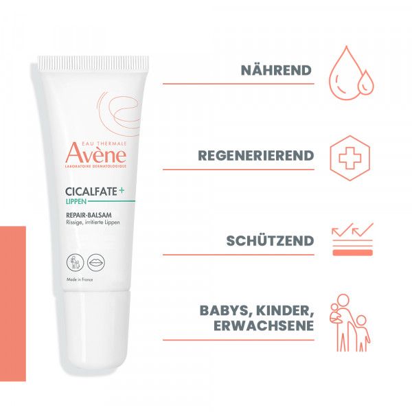 Bodyguardapotheke AVENE Cicalfate+ Lippen Repair-Balsam