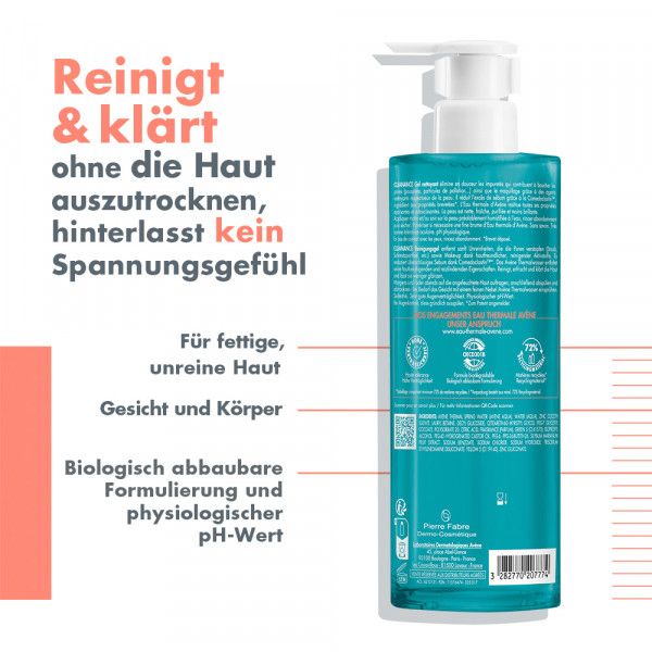 Bodyguardapotheke Avène Cleanance Reinigungsgel Gegen Fettige Und Unreine Haut