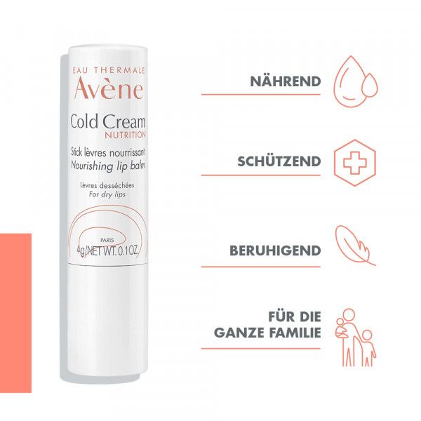 Bodyguardapotheke AVENE Cold Cream NUTRITION Lippenpflegestift