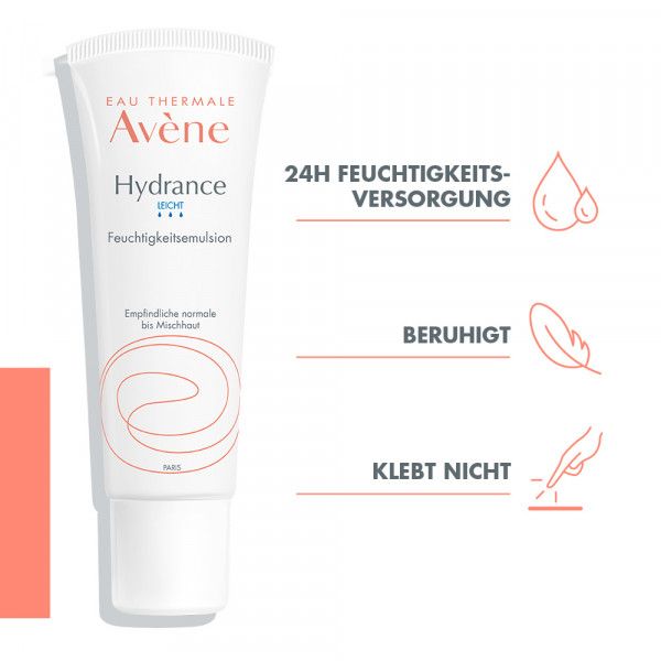 Bodyguardapotheke Avène Hydrance Leicht Feuchtigkeitsemulsion Zur Versorgung Der Haut Mit Feuchtigkeit