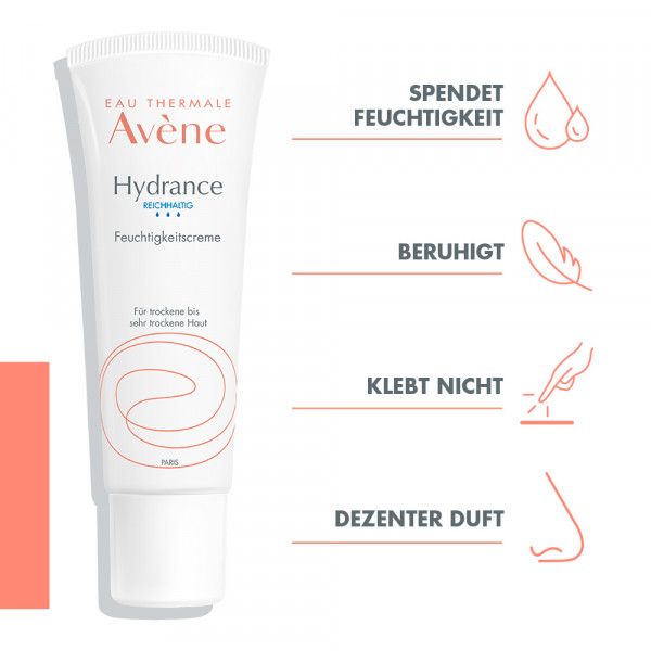 Bodyguardapotheke Avène Hydrance Reichhaltige Feuchtigkeitscreme Zur Versorgung Der Haut Mit Feuchtigkeit
