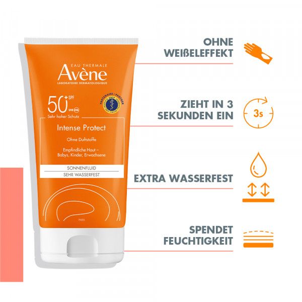 Bodyguardapotheke AVENE Intense Protect Sonnenfluid SPF 50+