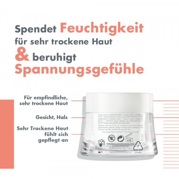 Bodyguardapotheke Avène Les Essentiels Revitalisierende Nutritive Creme Reichhaltig - Für Frische Und Ausstrahlung