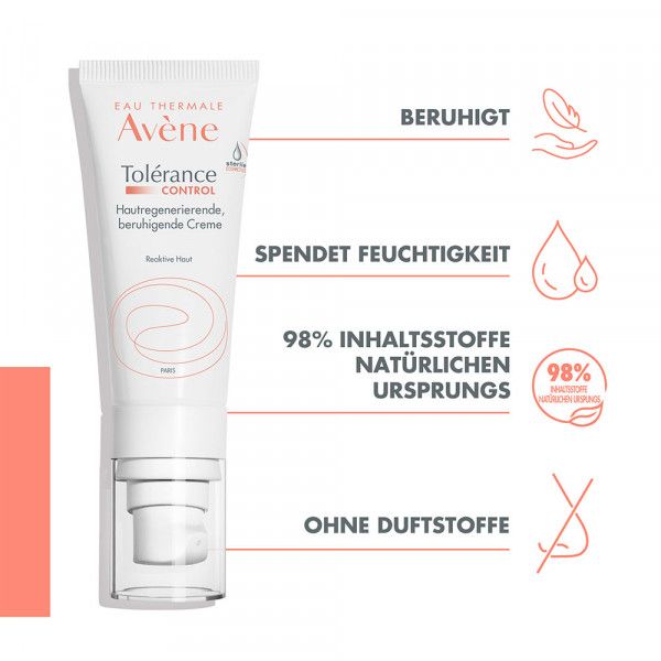 Bodyguardapotheke Avène Tolérance CONTROL Creme - Beruhigt Allergische Haut