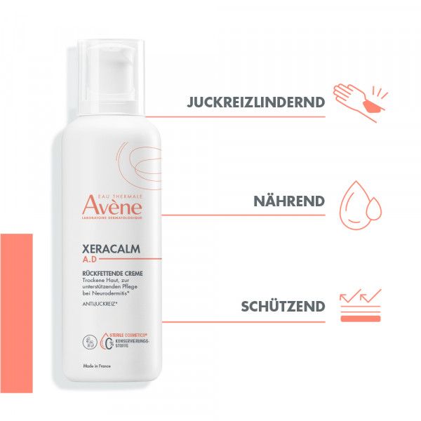 Bodyguardapotheke Avène XeraCalm A.D Creme Gegen Juckreiz Und Zur Pflege Von Neurodermitis