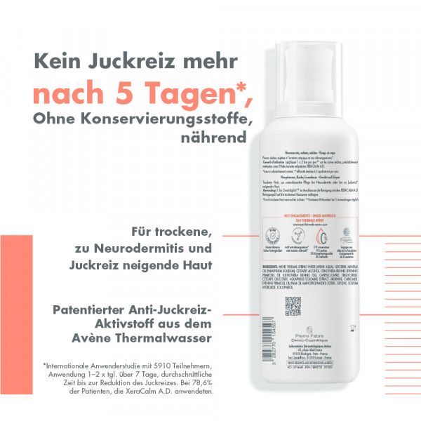 Bodyguardapotheke Avène XeraCalm A.D Creme Gegen Juckreiz Und Zur Pflege Von Neurodermitis