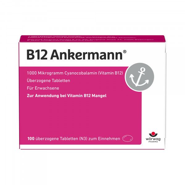 bodyguardapotheke B12 ANKERMANN überzogene Tabletten