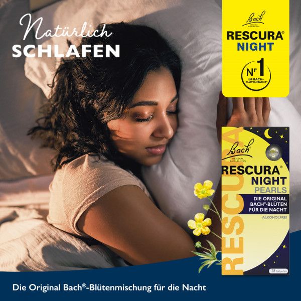 Bodyguardapotheke Bach RESCURA® NIGHT Pearls 28 Gelperlen