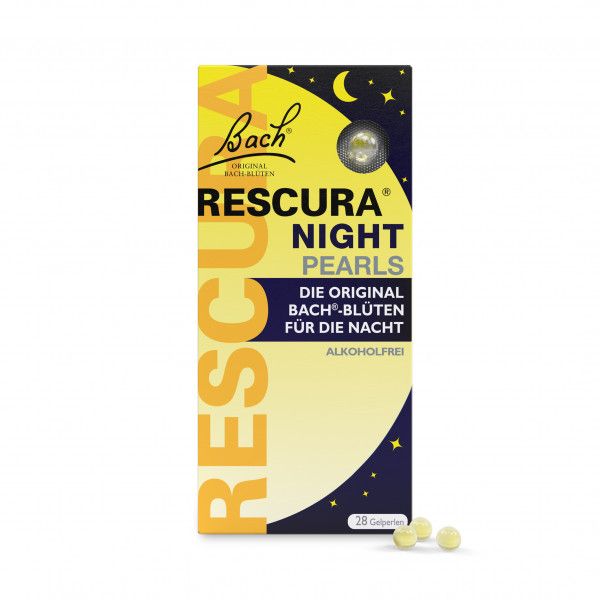 bodyguardapotheke Bach RESCURA® NIGHT Pearls 28 Gelperlen