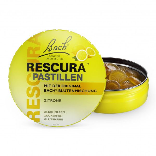 bodyguardapotheke Bach RESCURA® Pastillen Zitrone 50g
