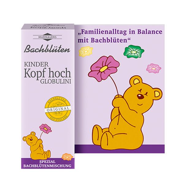 bodyguardapotheke BACHBLÜTEN Murnauers Kinder Kopf hoch Globulini