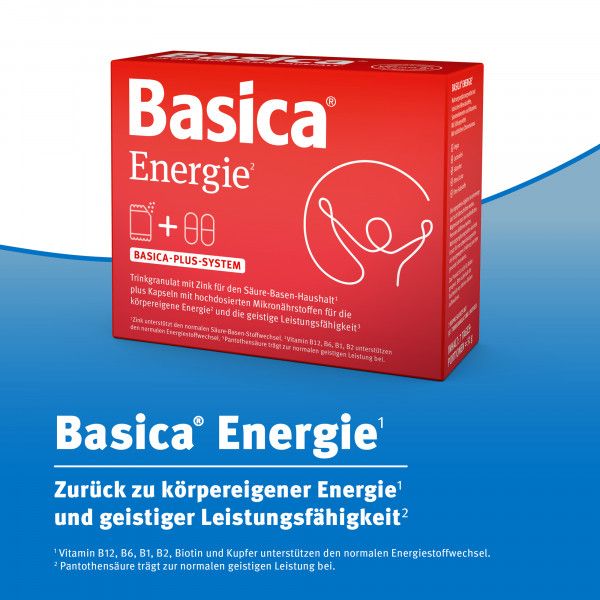 Bodyguardapotheke BASICA Energie Trinkgranulat+Kapseln F.7 Tage Kpg