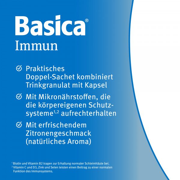 Bodyguardapotheke BASICA Immun Trinkgranulat+Kapsel F.7 Tage