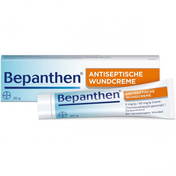 bodyguardapotheke BEPANTHEN antiseptische Wundcreme