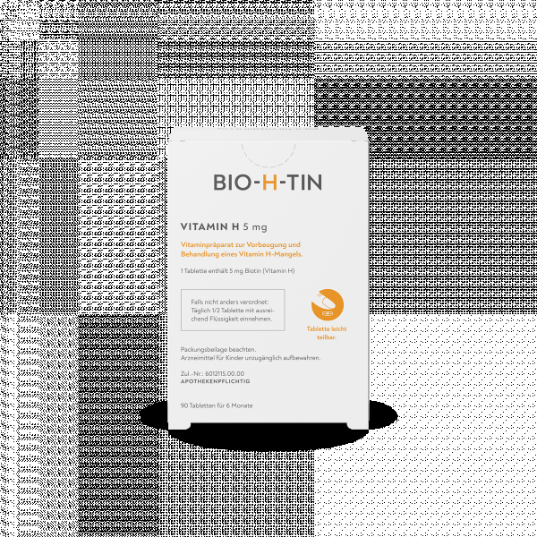 Bodyguardapotheke BIO-H-TIN Vitamin H 5 Mg Für 6 Monate Tabletten