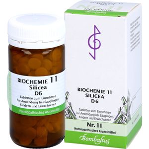 Bodyguardapotheke BIOCHEMIE 11 Silicea D 6 Tabletten