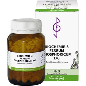 bodyguardapotheke BIOCHEMIE 3 Ferrum phosphoricum D 6 Tabletten