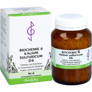 Bodyguardapotheke BIOCHEMIE 6 Kalium Sulfuricum D 6 Tabletten