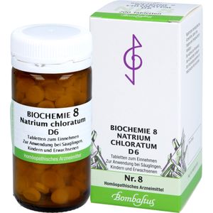 Bodyguardapotheke BIOCHEMIE 8 Natrium Chloratum D 6 Tabletten
