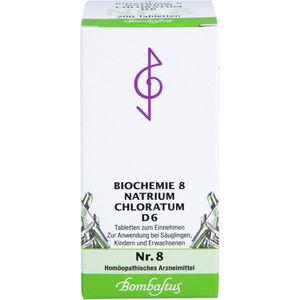 bodyguardapotheke BIOCHEMIE 8 Natrium chloratum D 6 Tabletten