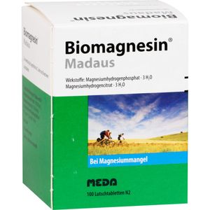 Bodyguardapotheke BIOMAGNESIN Madaus Lutschtabletten