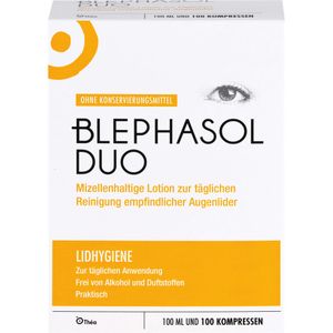 Bodyguardapotheke BLEPHASOL Duo 100 Ml Lotion+100 Reinigungspads