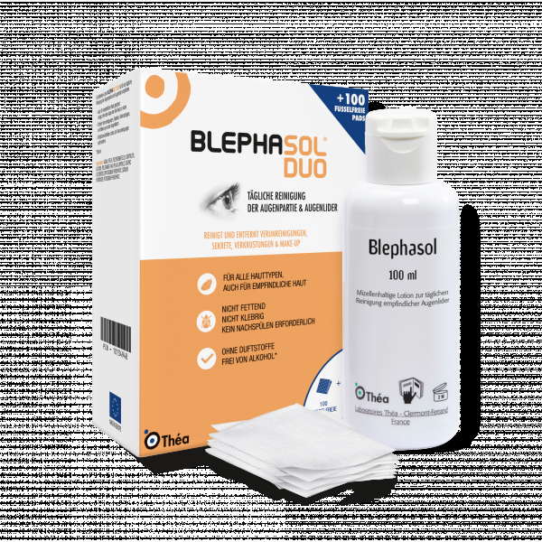 bodyguardapotheke BLEPHASOL Duo 100 ml Lotion+100 Reinigungspads