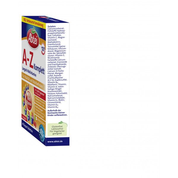 Bodyguardapotheke ABTEI A-Z Komplett Tabletten