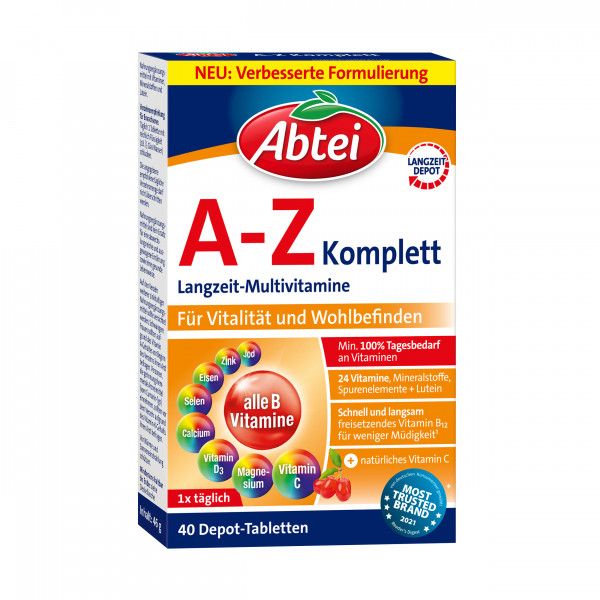 bodyguardapotheke ABTEI A-Z Komplett Tabletten