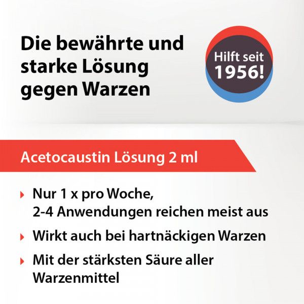 Bodyguardapotheke ACETOCAUSTIN Lösung Warzenmittel