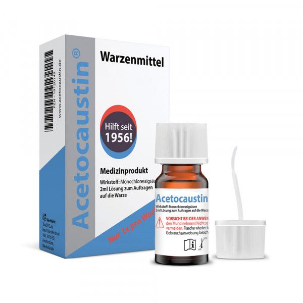 bodyguardapotheke ACETOCAUSTIN Lösung Warzenmittel