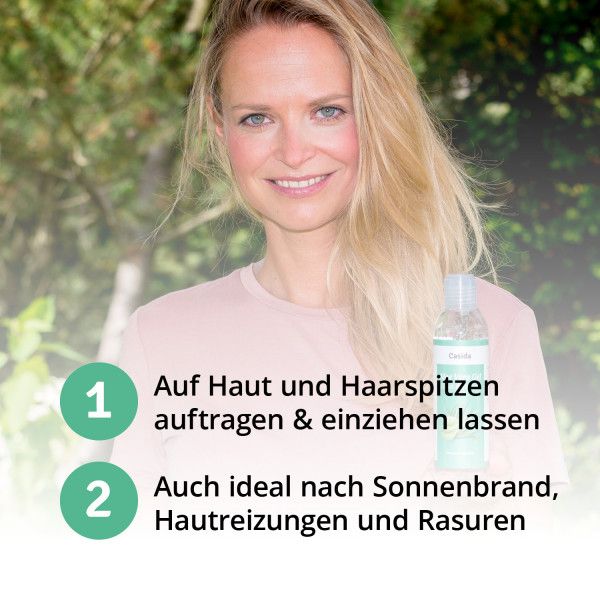 Bodyguardapotheke ALOE VERA GEL 99% Pur Haut & Haare