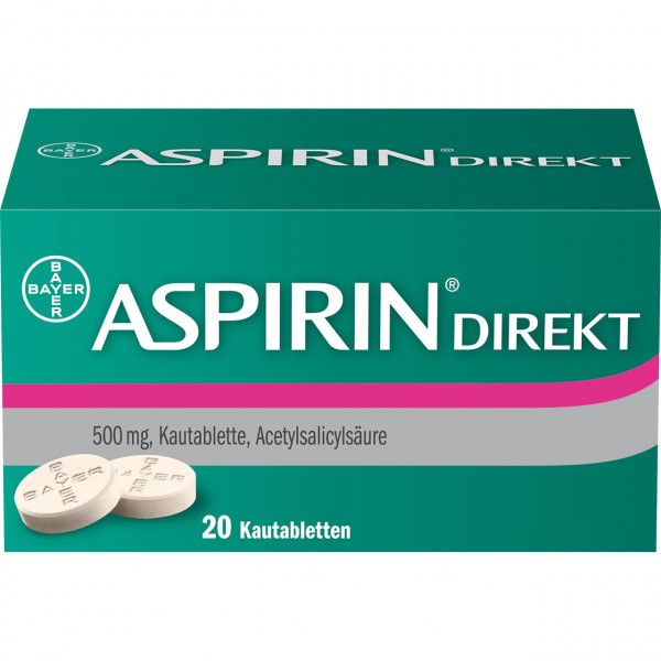 bodyguardapotheke ASPIRIN Direkt Kautabletten