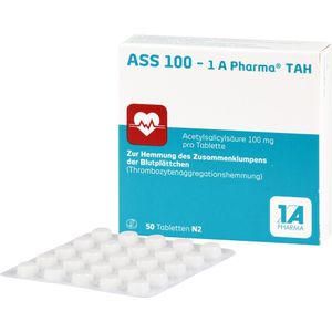 Bodyguardapotheke ASS 100-1A Pharma TAH Tabletten