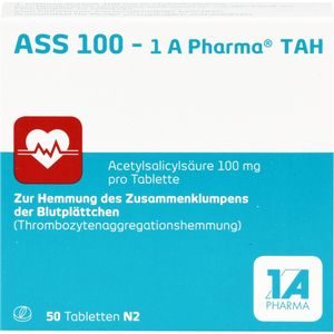 bodyguardapotheke ASS 100-1A Pharma TAH Tabletten