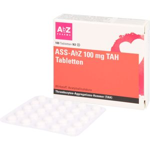 Bodyguardapotheke ASS AbZ 100 Mg TAH Tabletten