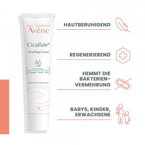 Bodyguardapotheke AVENE Cicalfate+ Akutpflege-Creme