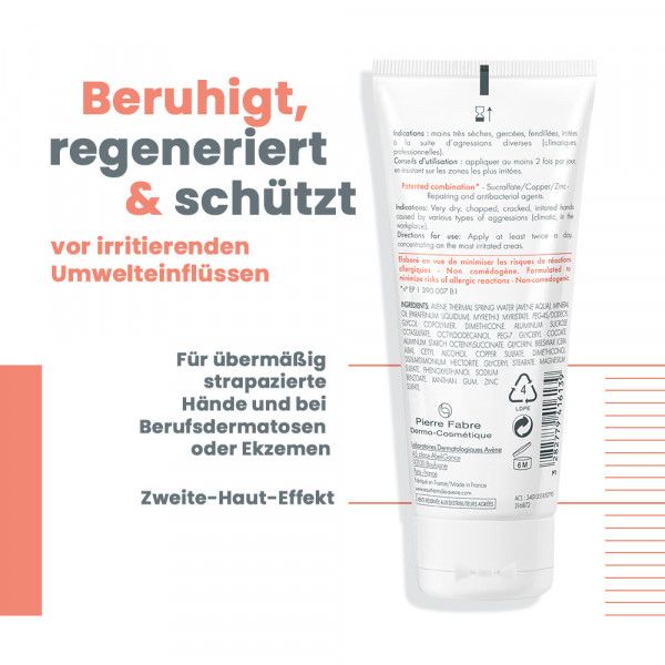 Bodyguardapotheke AVENE Cicalfate Handcreme