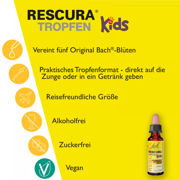 Bodyguardapotheke Bach RESCURA® Kids Tropfen 10ml