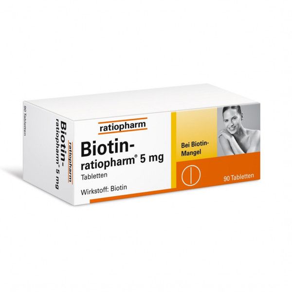 bodyguardapotheke BIOTIN-RATIOPHARM 5 mg Tabletten